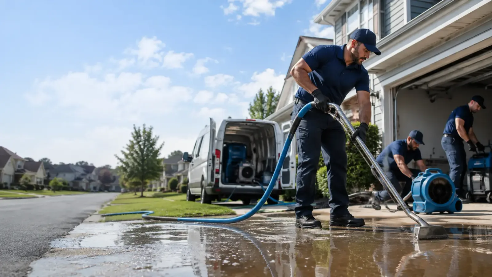 Flood Damage Restoration in White Hall, MD